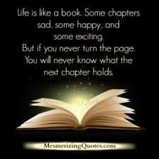 Life is like a book - Mesmerizing Quotes